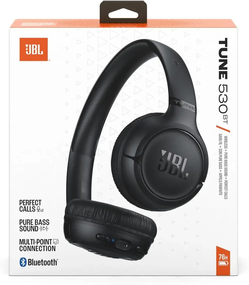 JBL Tune 530BT On-Ear Headphones
