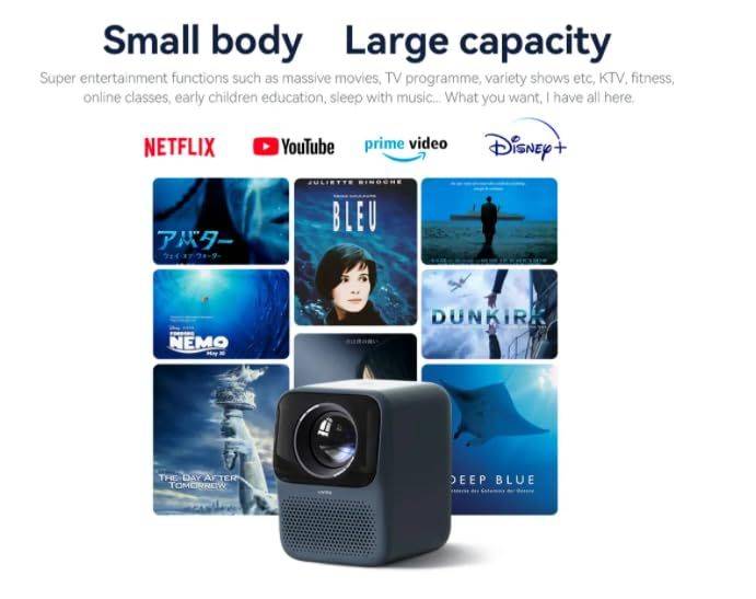 Xiaomi Wanbo T2 Max New Android Smart Projector