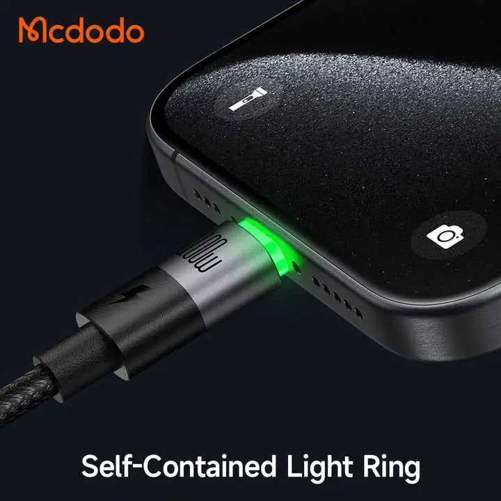 McDodo CA-670 100W 2-in-1 USB-C to USB-C & Lightning Cable