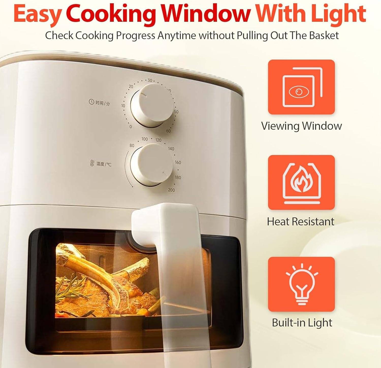 Xiaomi MAF11 Smart Air Fryer N1 5L Digital Oil-Free Cooker