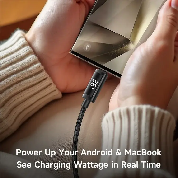 Mcdodo CA-8000 Type-C to Type-C Digital Display 100W PD Fast Charging Cable 1.2m