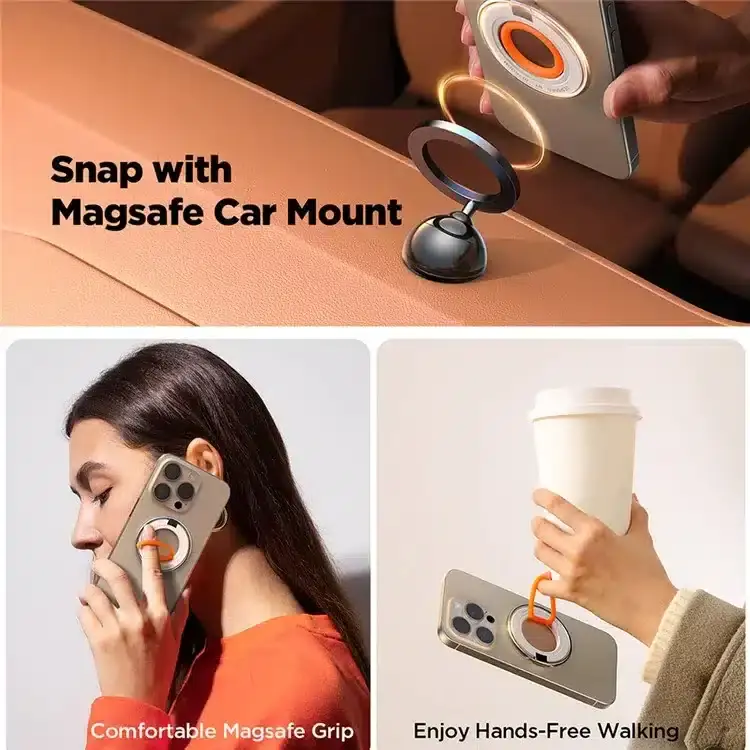 JOYROOM JR-ZS383 360° Rotatable Magnetic Ring Holder for Smartphones