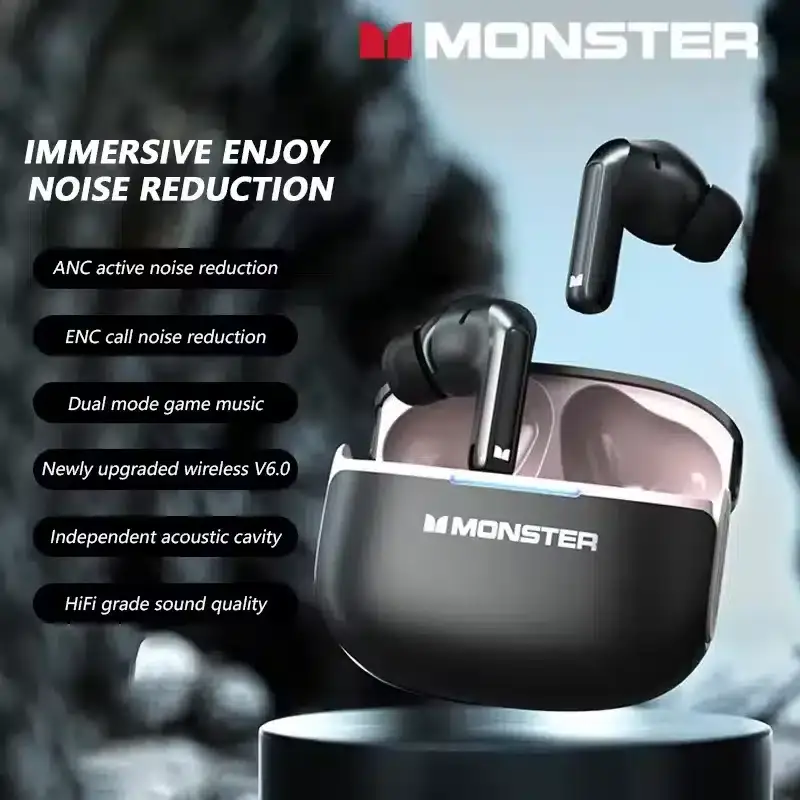 Monster Aura Fit D02 ANC True Wireless Earbuds