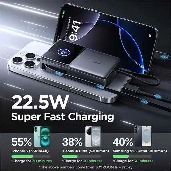 JOYROOM JR-PR1 10000mAh 22.5W Super Fast Charging Power Bank