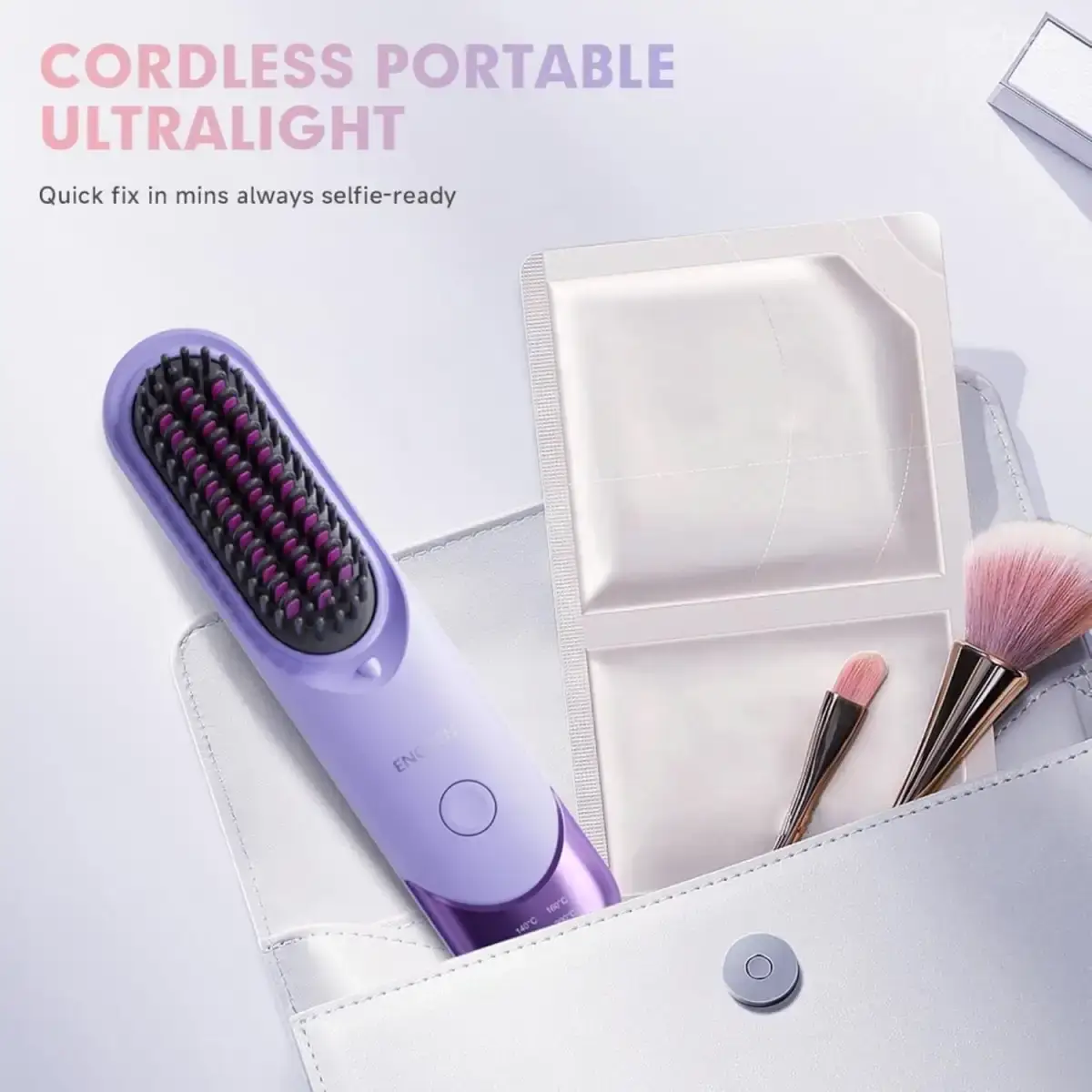 Enchen H100 Cordless Portable Hair Straightening Brush