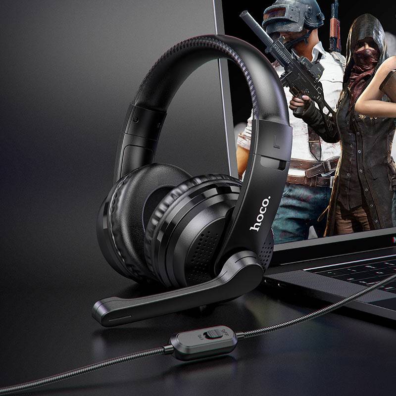 Hoco W103 Wired Gaming Headset with Microphone