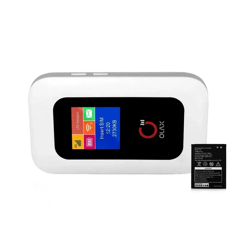 OLAX MF980L 4G 150Mbps Hotspot Pocket Wi-Fi Router with LCD Display & Sim Slot