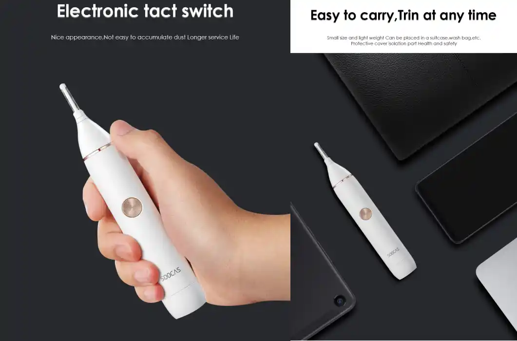 Xiaomi SOOCAS N1 Eyebrow & Nose Hair Trimmer with Sharp Blade