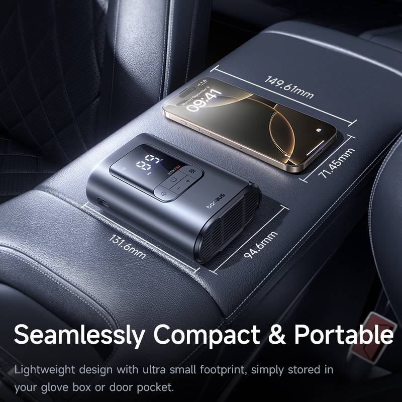 Baseus GoTrip VA1 Super Mini Wireless Inflator 19-Cylinder