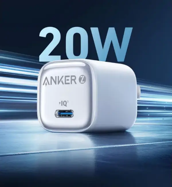 Anker Zolo A2699 20W USB-C Charger PIQ 3.0 Fast Charging