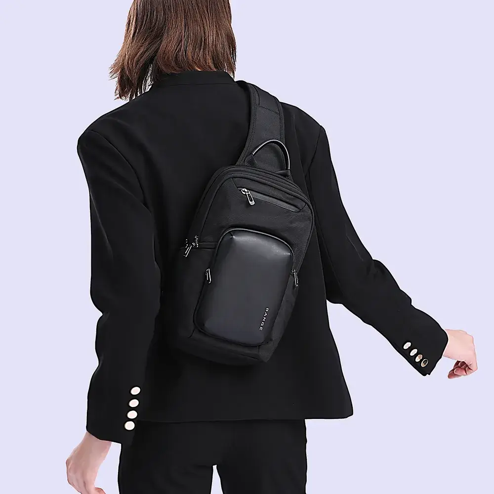 BANGE BG-7718 Waterproof Crossbody Shoulder Bag