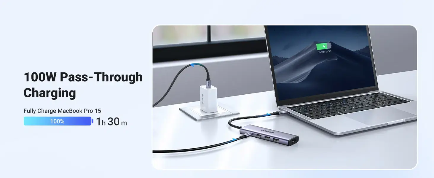 UGREEN CM511 USB-C 5-in-1 Multifunction Docking Station Hub