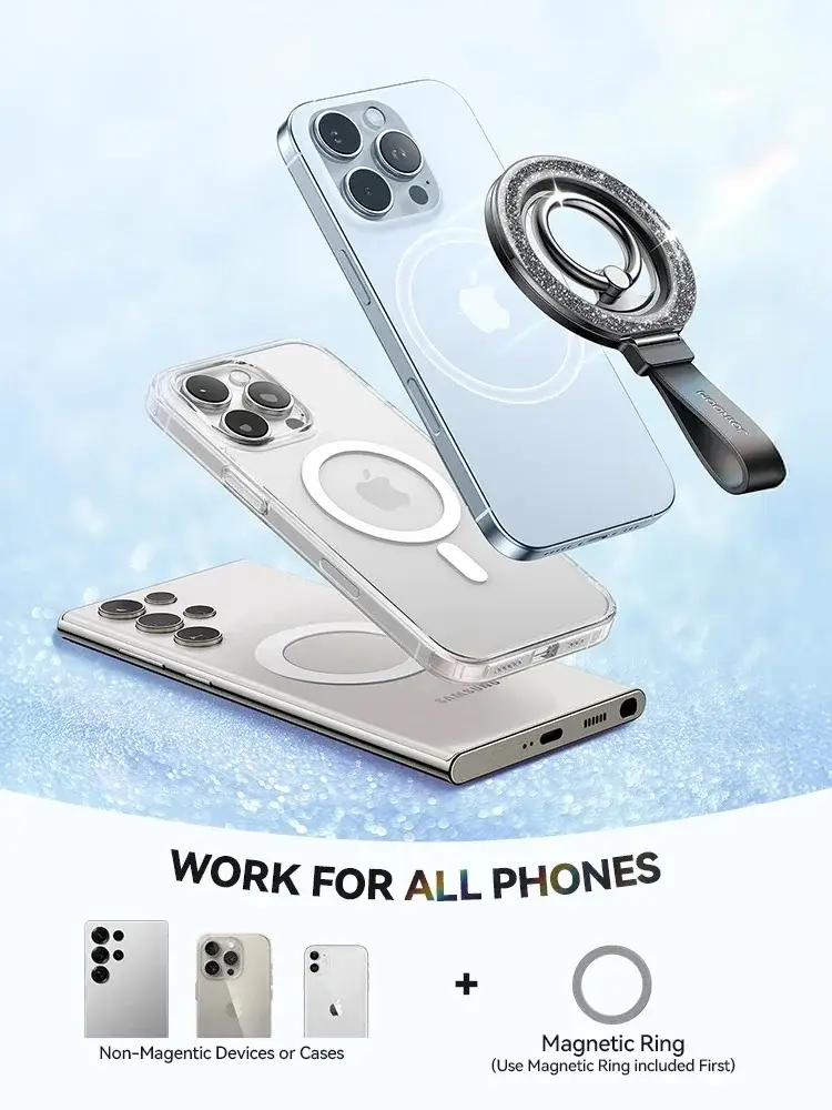 Joyroom JR-ZS425 Magnetic Phone Grip Ring Holder with 360° Rotation