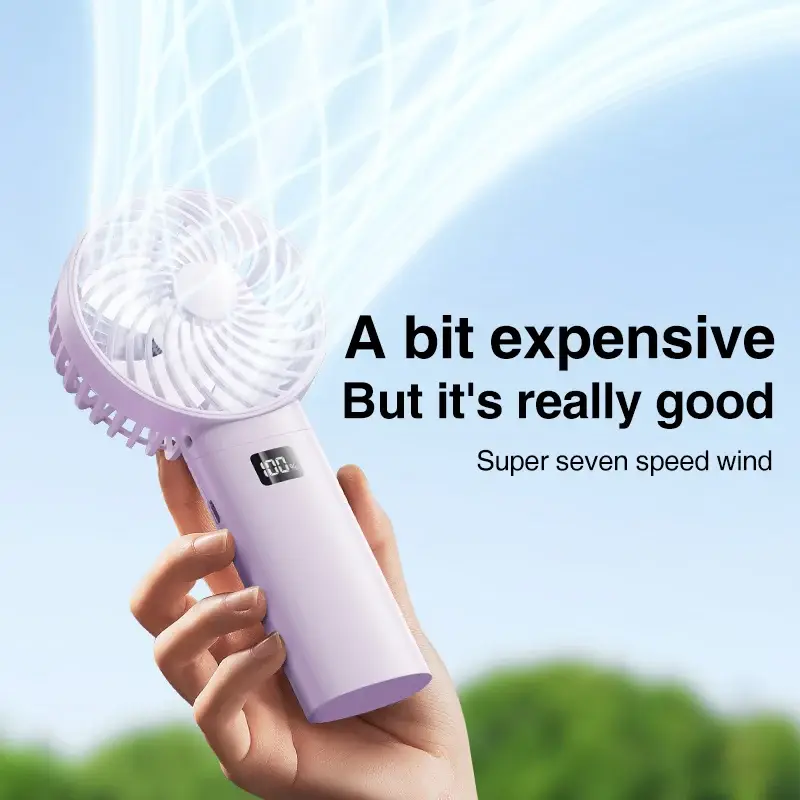 RTAKO Y20 BreezeFlow Handheld Fan Portable & Rechargeable Cooling Solution