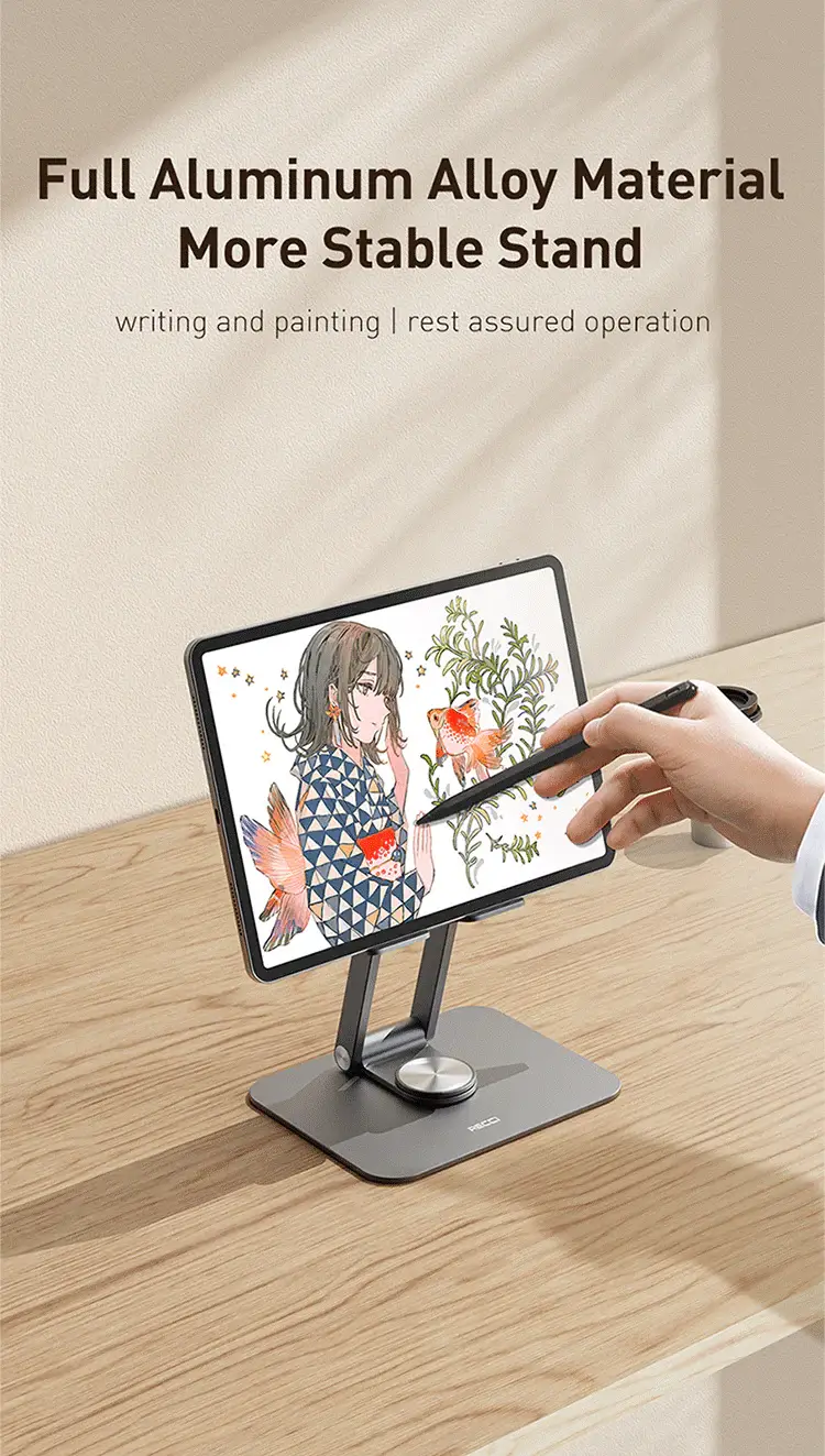 Recci RHO-M16 Multi-Angle Adjustable Tablet Stand