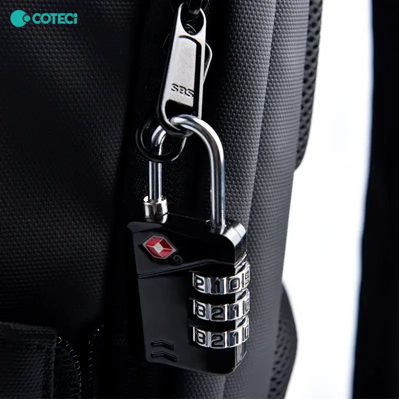 Coteci TR-006 TSA-Approved Customs Combination Travel Lock