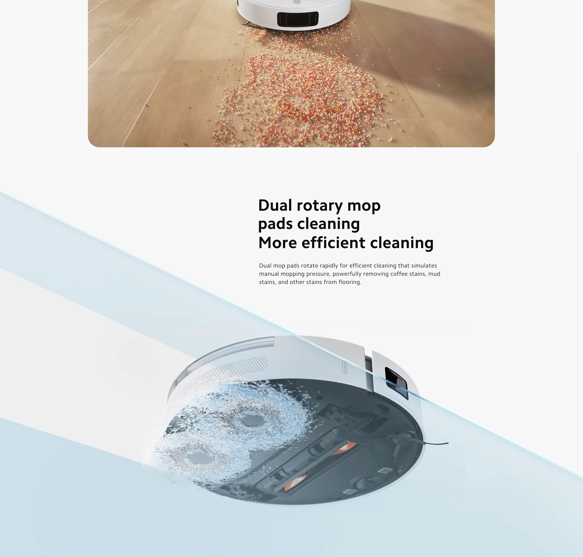 Xiaomi S20+ Smart Robot Vacuum Cleaner - Black