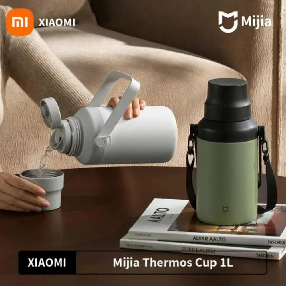 Xiaomi Mijia Big Belly 1L Thermos Flask Vacuum Insulated Stainless Steel Bottle