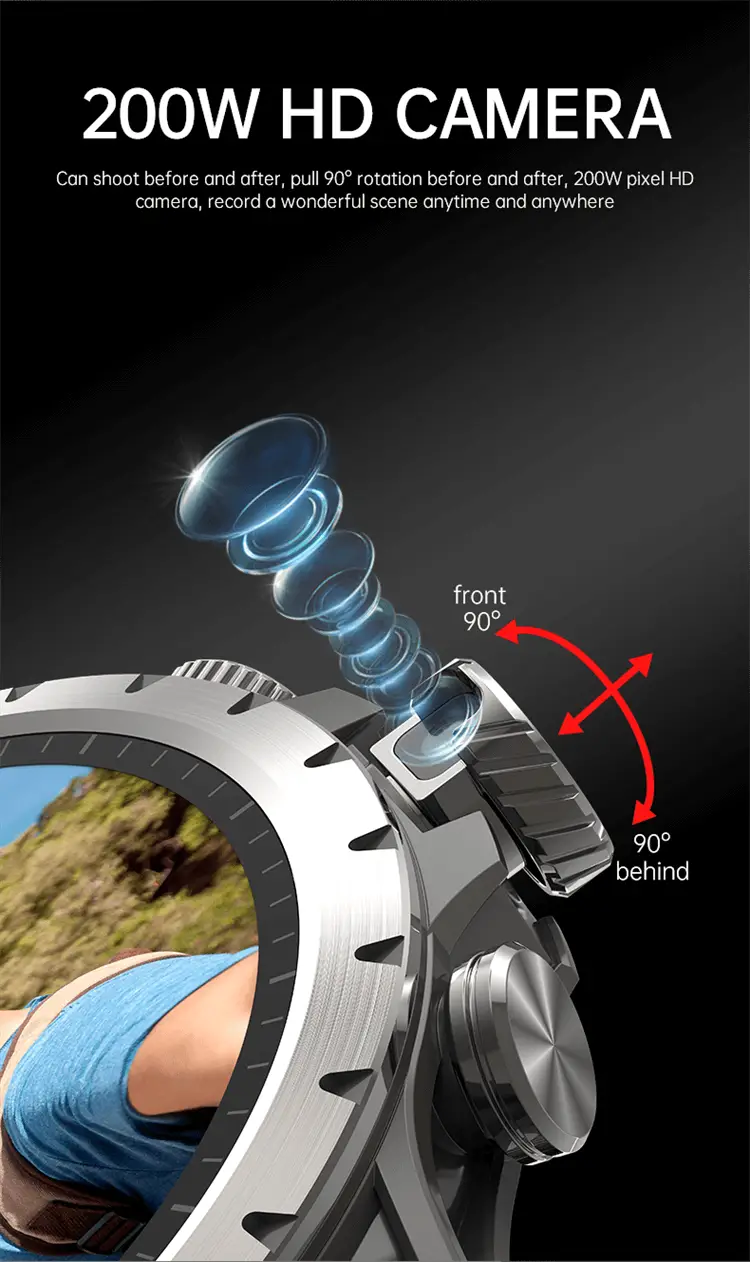 Valdus VG54 Pro AMOLED Display 4G LTE Android Smartwatch