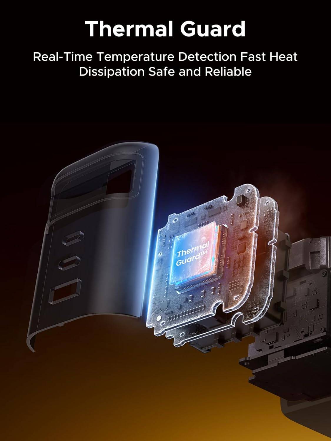 UGREEN Nexode X606 100W GaN USB-C Retractable Fast Charger with Built-in Cable