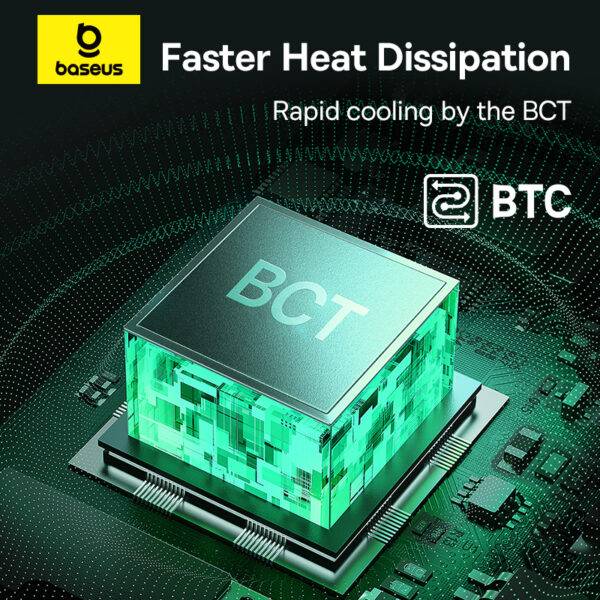 Baseus GaN5 Mini 25W Fast Charger (1C) with 1M USB-C to USB-C Cable