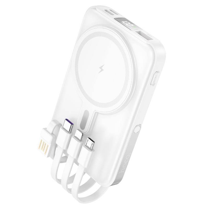 Hoco J135 Rico 10000mAh Power Bank with 22.5W Fast Wireless Charging