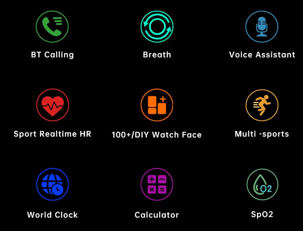 KFI C1 1.38‘’Amoled Display Dual Strap Smartwatch