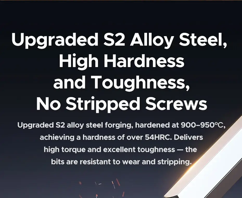 UGREEN 2-in-1 Magnetic Screwdriver Bit Set 6mm S2 Alloy Steel  100mm Portable Repair Tool