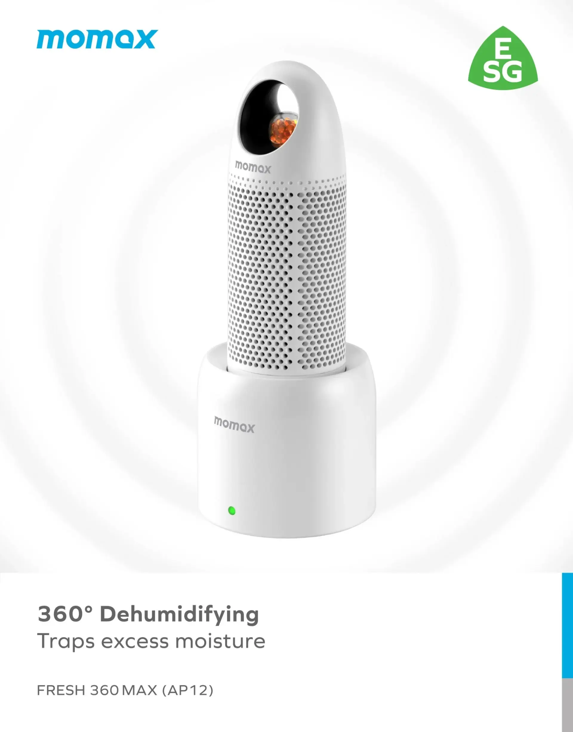 MOMAX AP12 Fresh 360 Max Reusable Moisture Dehumidifier