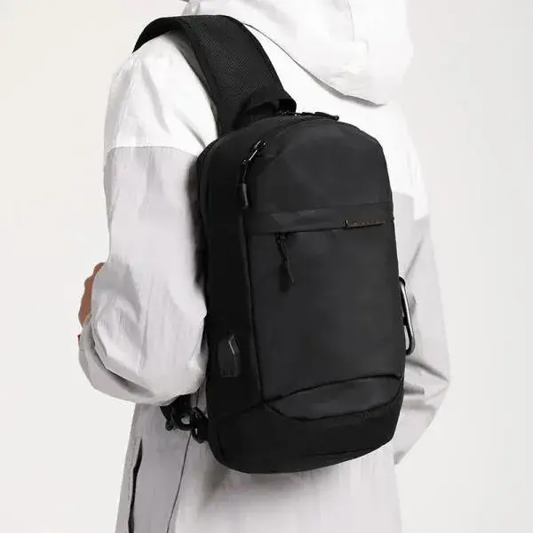 Ozuko 9262 Men's Waterproof Shoulder Crossbody Bag Casual & Travel Use