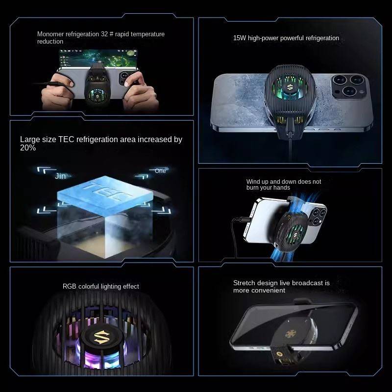 Black Shark FunCooler 4 Professional Mobile Phone Gaming Cooler
