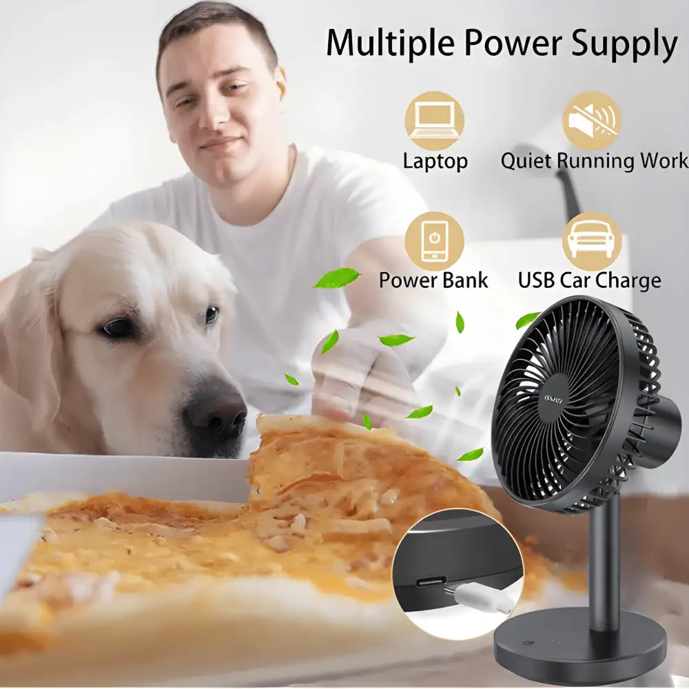 Awei F30 Mini Desktop Fan