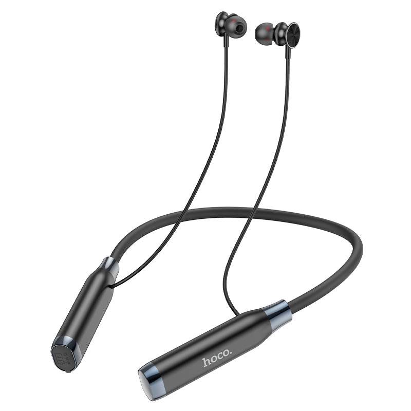Hoco ES62 Wireless Bluetooth Neckband Earphones with Memory Card Support