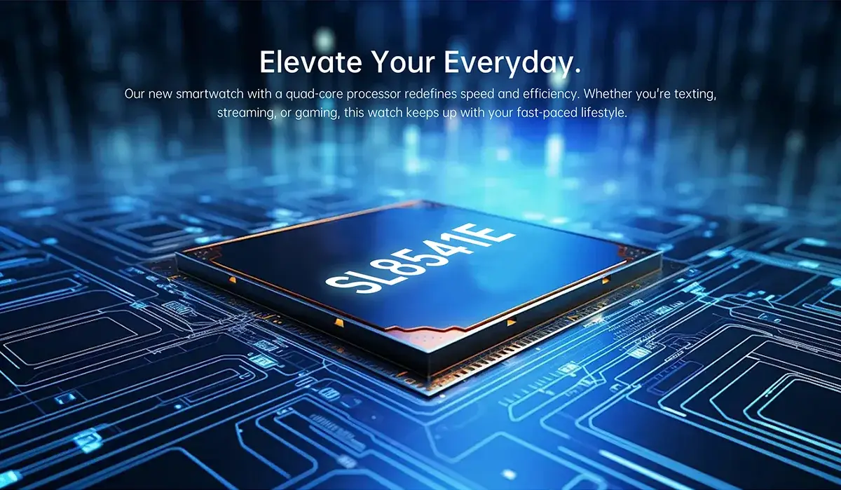 YES Power Link Android Smartwatch with 1.75″ AMOLED Display Rotating Camera & GPS