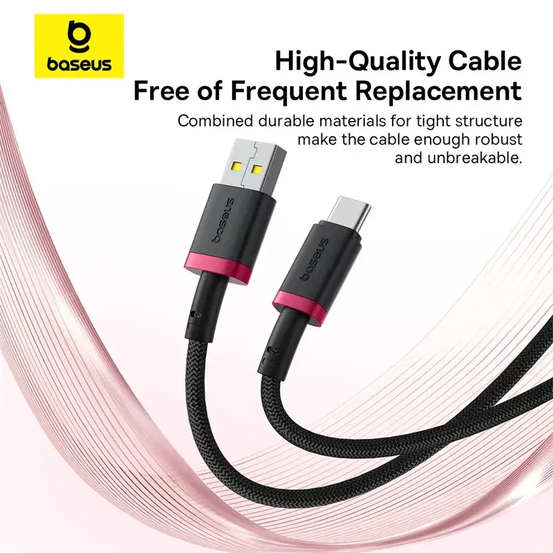 Baseus Dura Series 60W Fast Charging Data Cable USB-A to USB-C