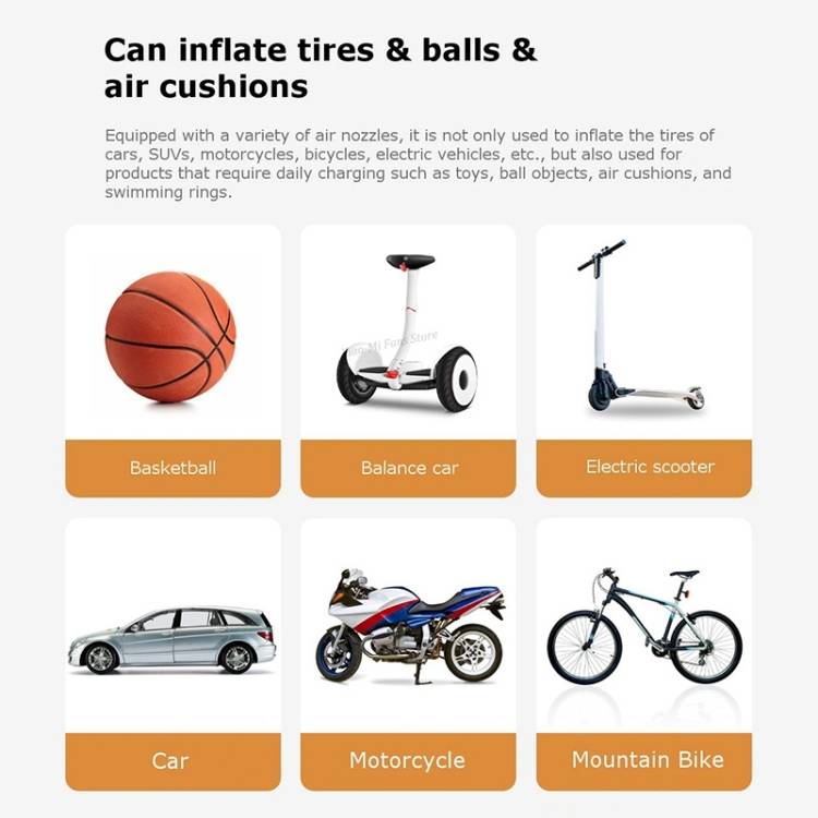 Xiaomi Youpin Lydsto YM-CQB01 Smart Car Tire Inflator Air Pump