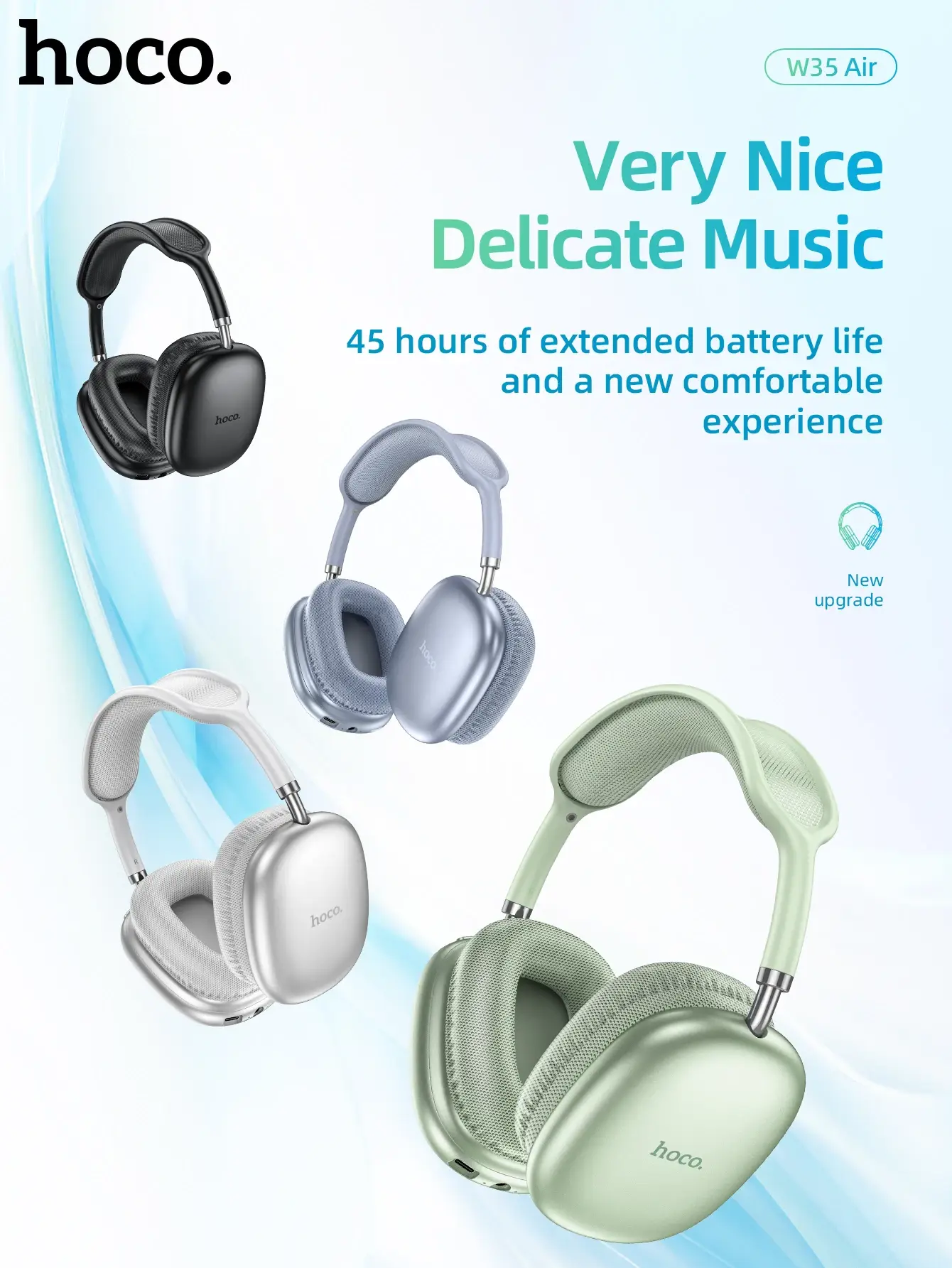 HOCO W35 Air True Wireless Bluetooth Headphones