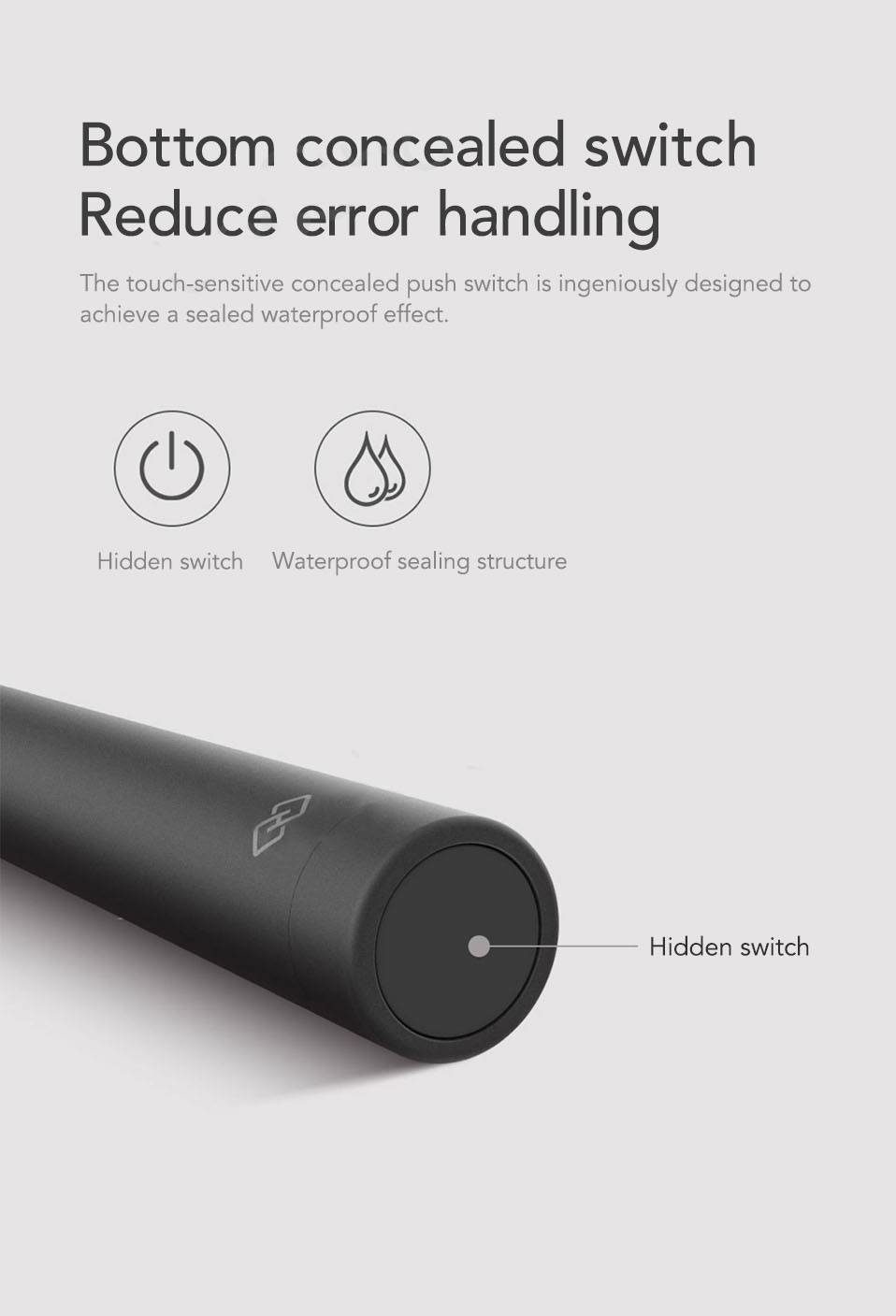 Xiaomi Mijia HN1 Mini Electric Nose Hair Trimmer with High-Speed Motor & Water-Resistant Sharp Cutter Head