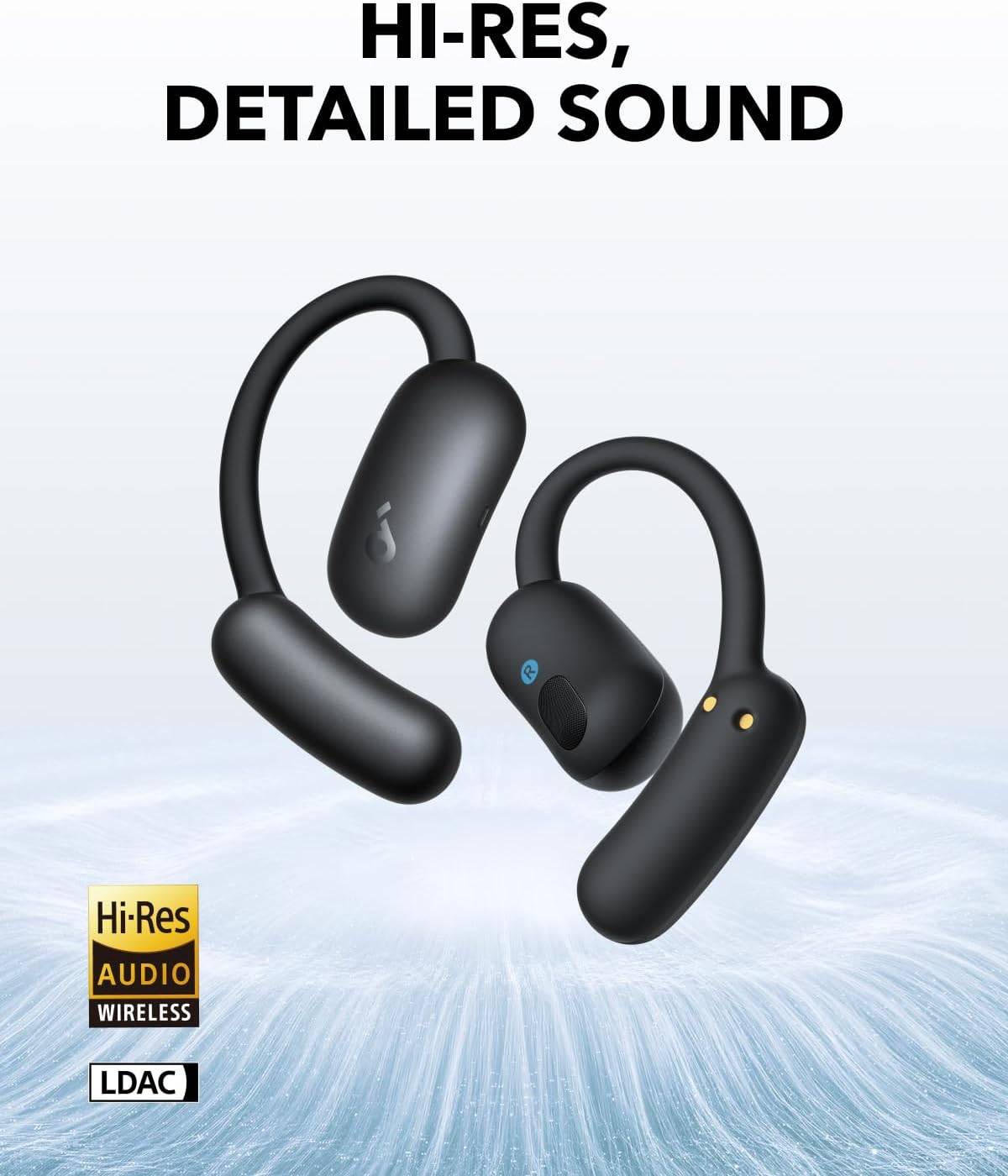 Anker Soundcore AeroFit 2 Adjustable Open-Ear Wireless Earbuds