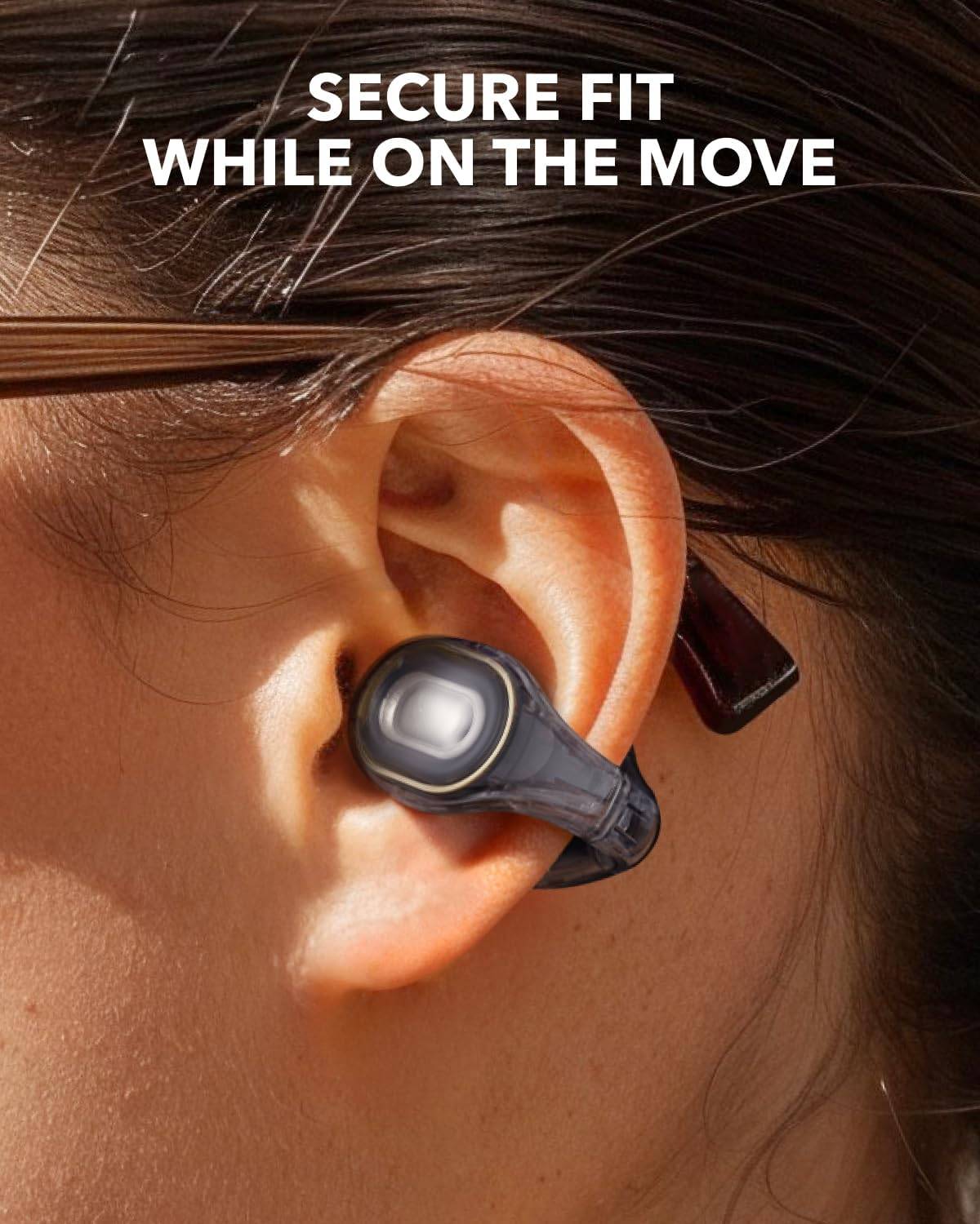 Anker Soundcore C30i Transparent Open-Ear Clip-On Wireless Earbuds