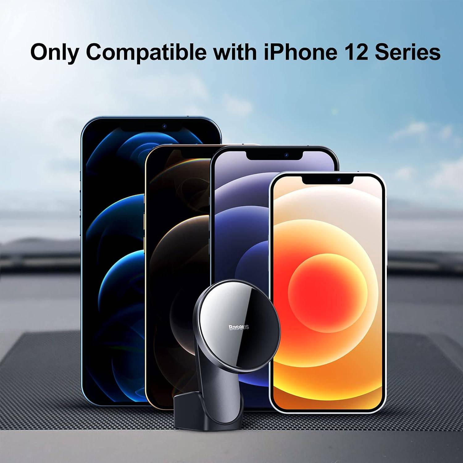 Baseus WXJN-01 15W Magnetic Wireless Car Charger