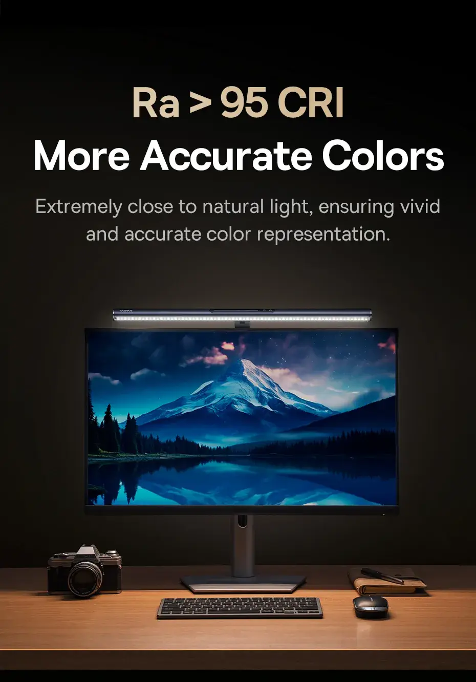 Baseus I-Wok 3 Series Magnetic Screen Hanging Light Bar with Asymmetric Light Source