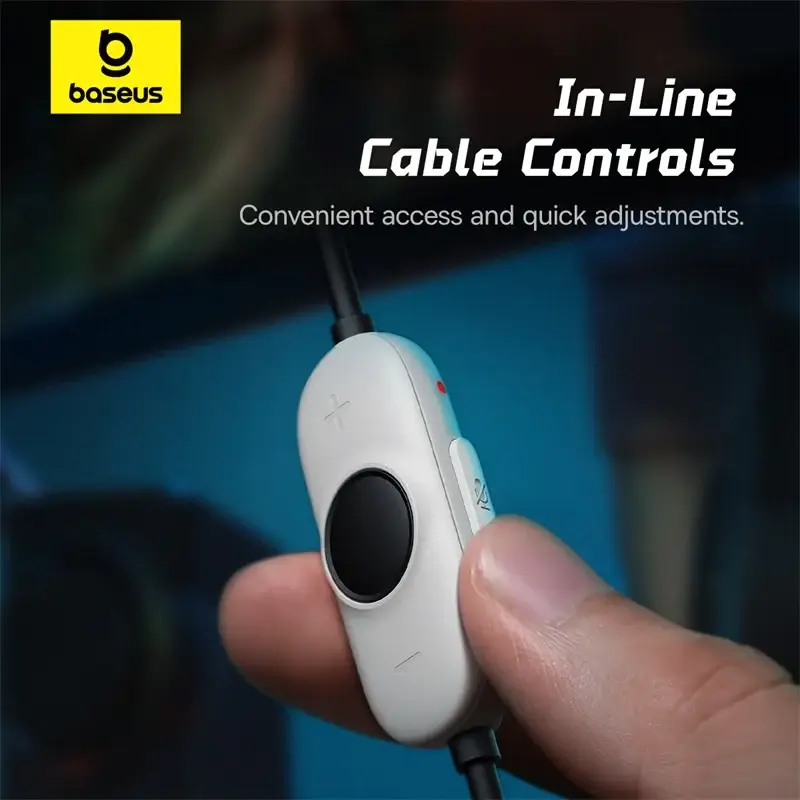 Baseus GoPlay 1 Max Wired Gaming Headphones with 3.5mm Audio Jack