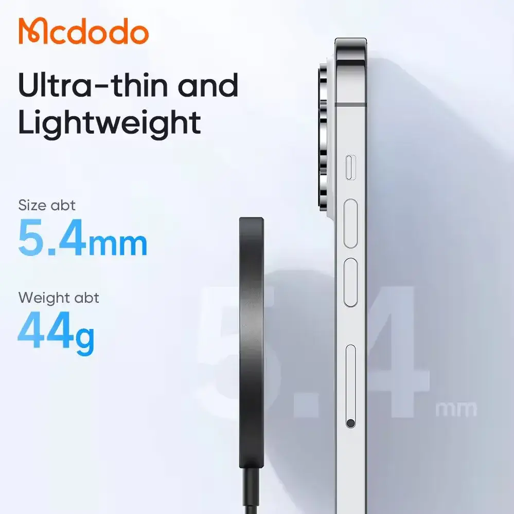 Mcdodo CH-4360 15W MagSafe-Compatible Magnetic Fast Wireless Charger 