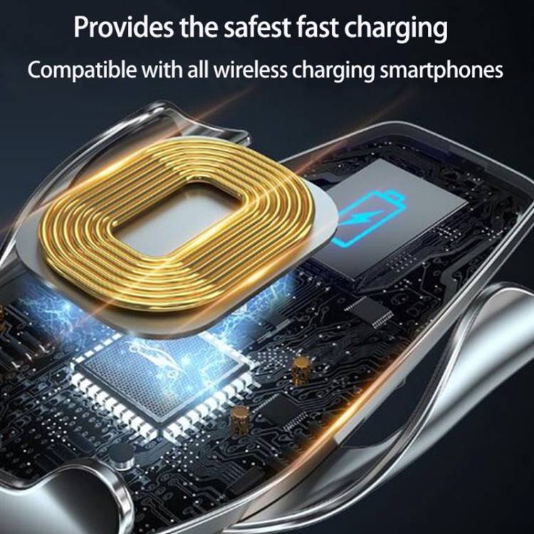 WEKOME WP-U205 Vanguard Series 15W Wireless Charging Car Holder