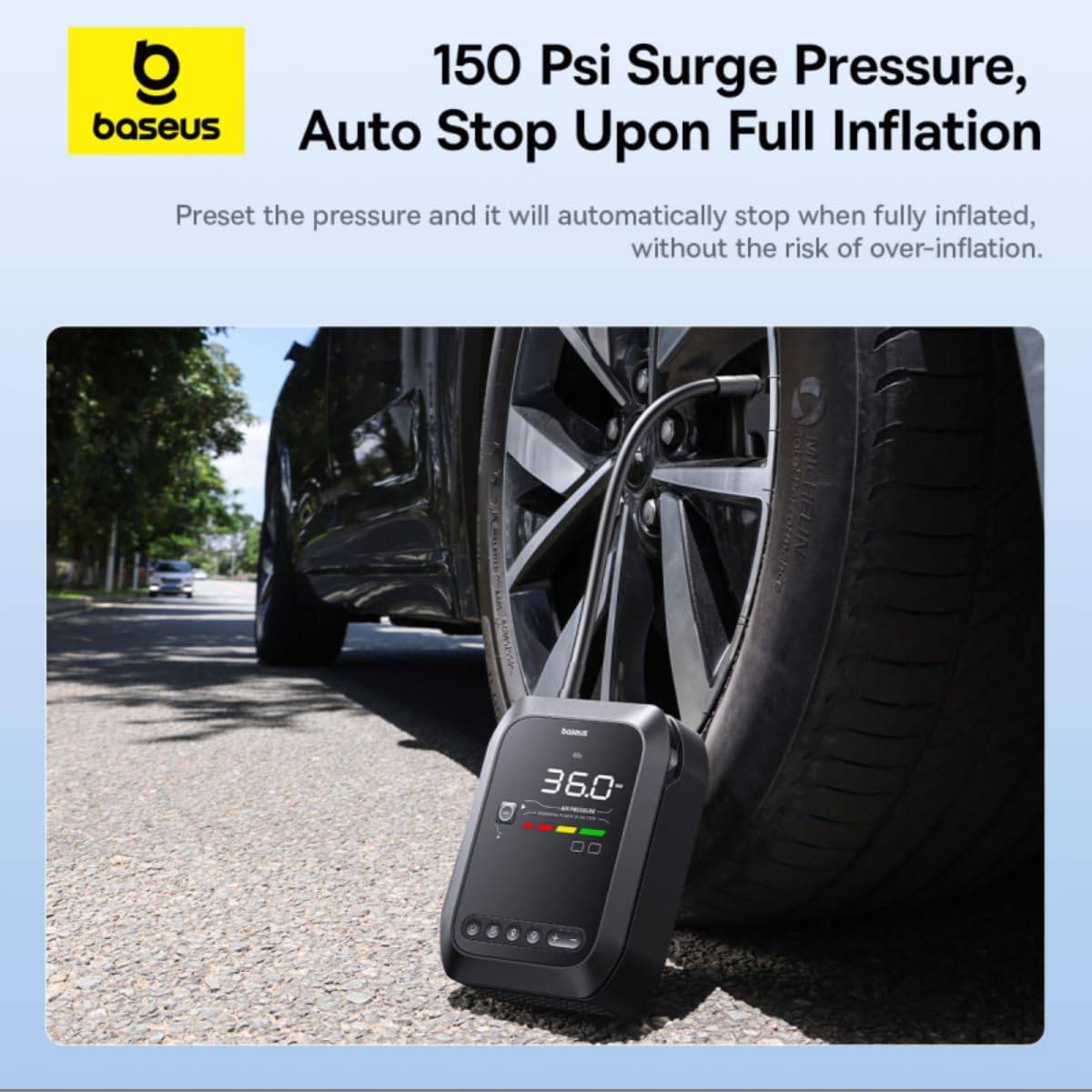 Baseus Primetrip Series Super Energy 4-in-1 Multifunctional Car Jump Starter 1200A