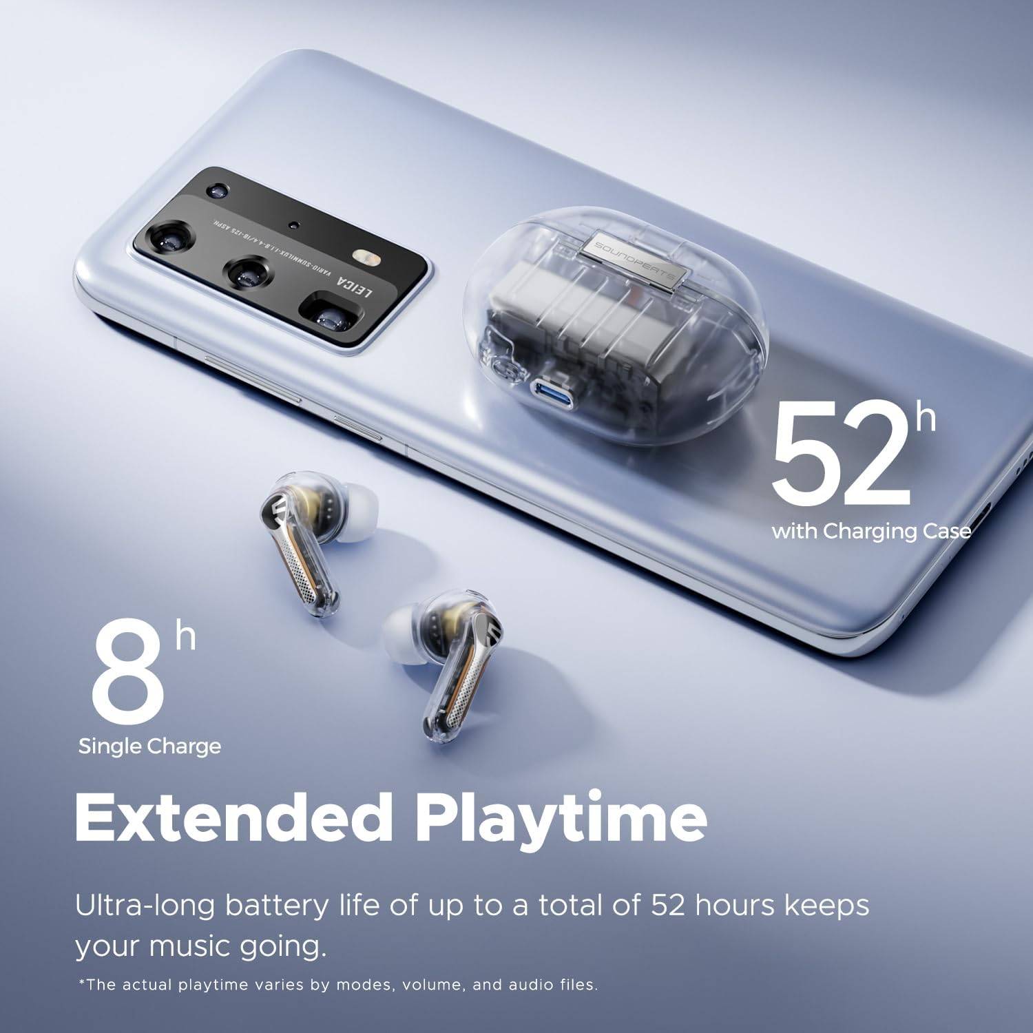 SoundPEATS Capsule 3 Pro Transparent Edition TWS Earbuds