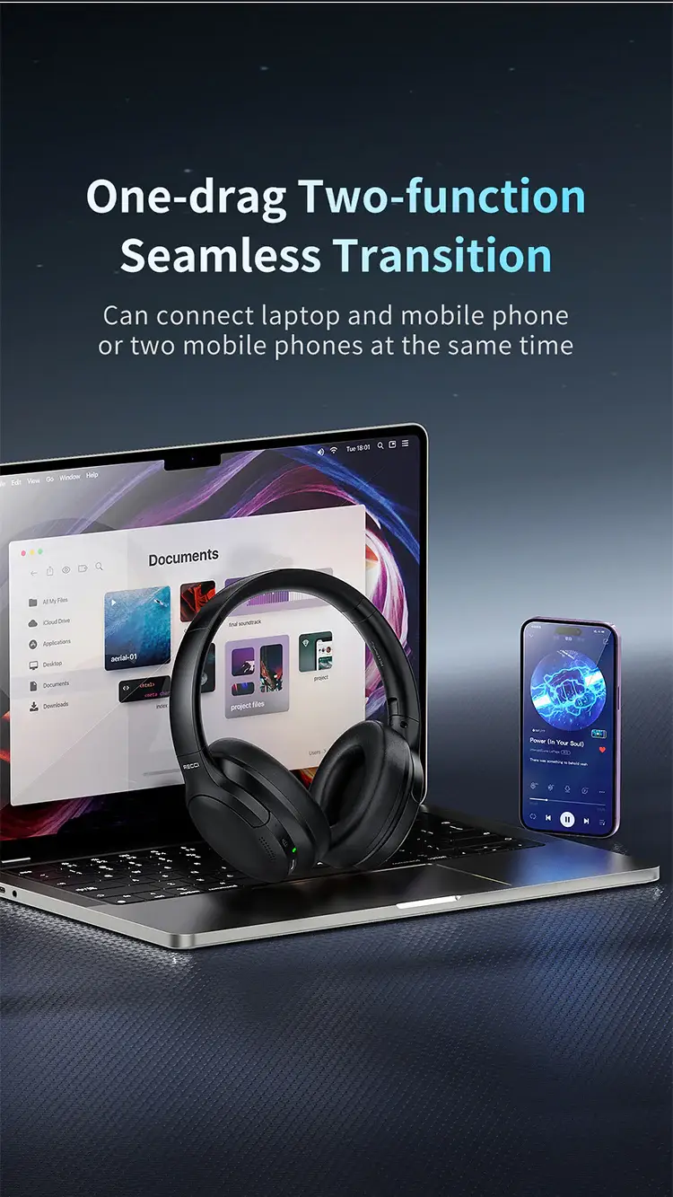 Recci REP-W59 Baron Series True Wireless Bluetooth Earbuds