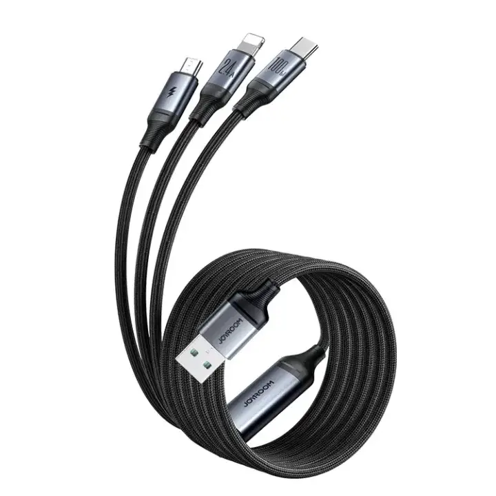 Joyroom S-A21 Speedy Series 100W 3-in-1 Fast Charging Cable 1.2m