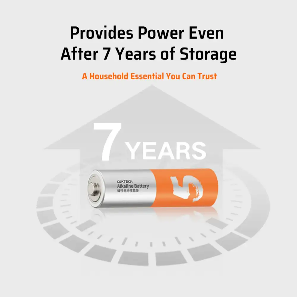 Xiaomi Cuktech B05 AA Alkaline Batteries 8 pcs
